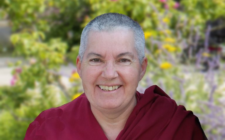 Un portrait de Vénérable Chantal Dekyi
