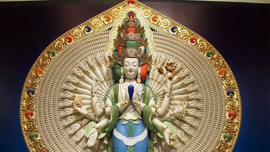 Statue de Tchenrezi