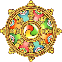 La roue du Dharma